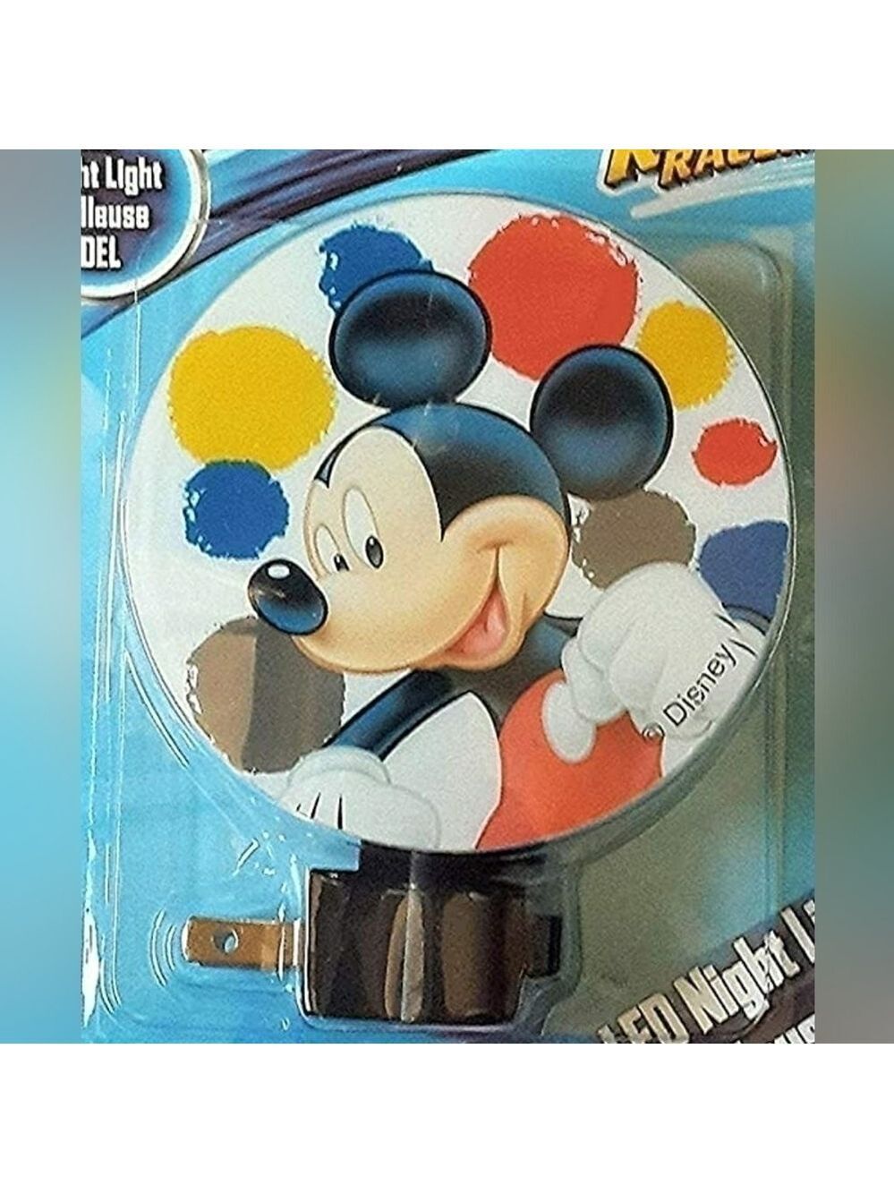 DISNEY Mickey and The Roadster Racers LED Nightlight Mickey Mouse Disney Junior